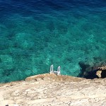 Blissfully clear water in Croatia