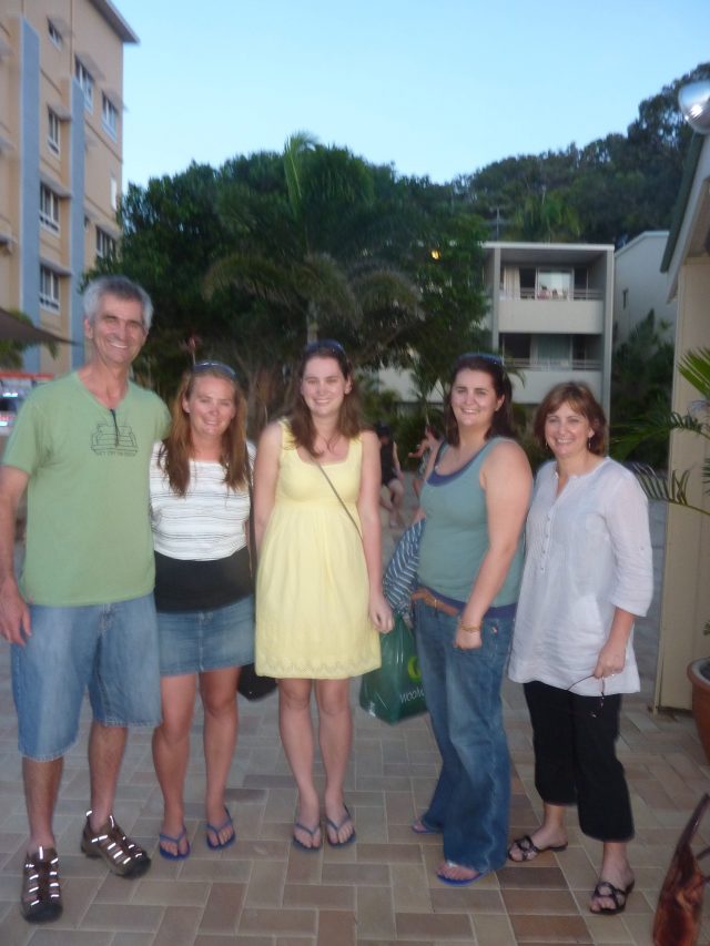 Family photo in 2010