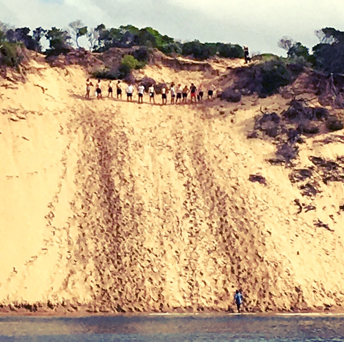 Sand hill near Phillip Island