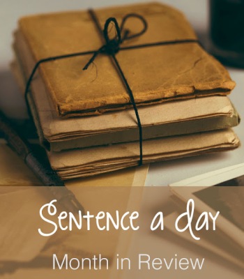 A sentence a day
