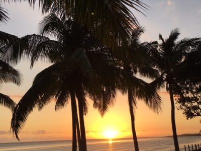 Worth a Word Wednesday: A Fijian sunset