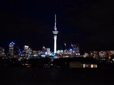 Night in Auckland