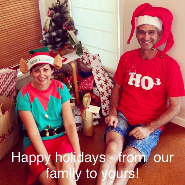 Christmas greetings from our family to yours
