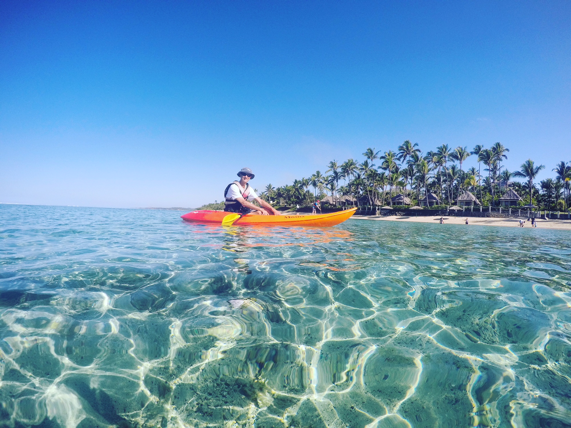 Fiji's clear waters