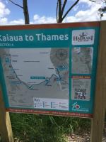 Hauraki Rail Trail map