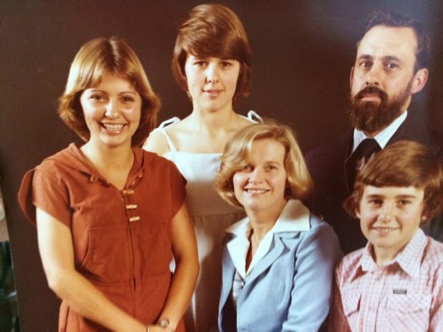 Family portrait from 1977