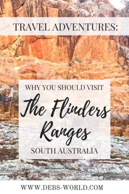 The Flinders ranges in South Australia