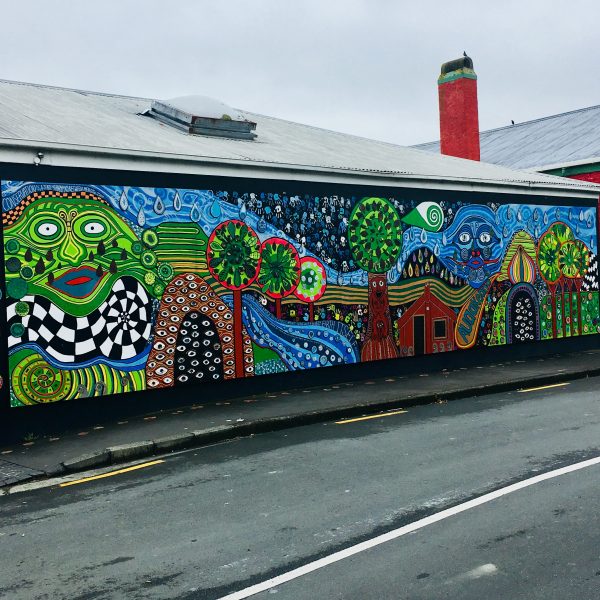 Street Art/Mural in Kawakawa New Zealand