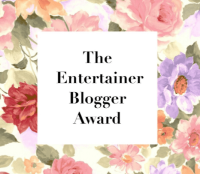 entertainer blogger award