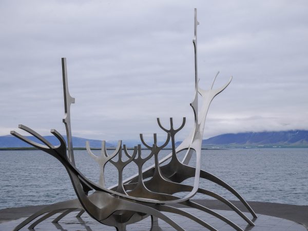 Viking boat in Reykjavik