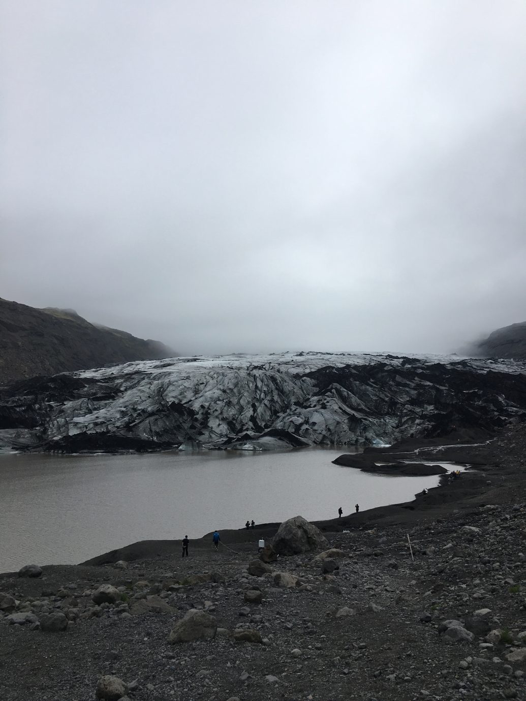 Glacier moodiness at Sólheimajökull Iceland