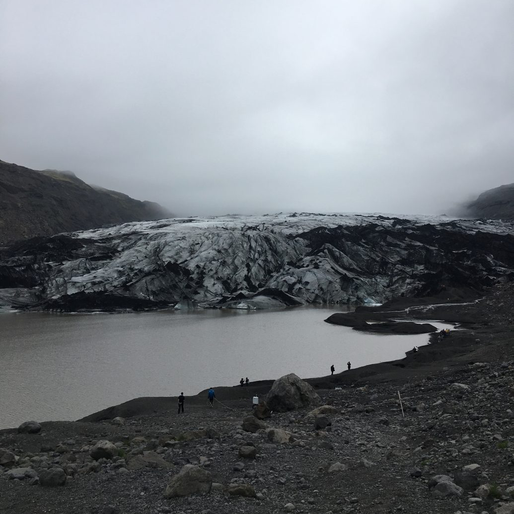 Glacier moodiness at Sólheimajökull Iceland