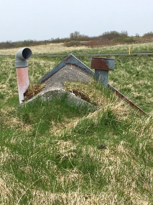 Grass hut in Iceland