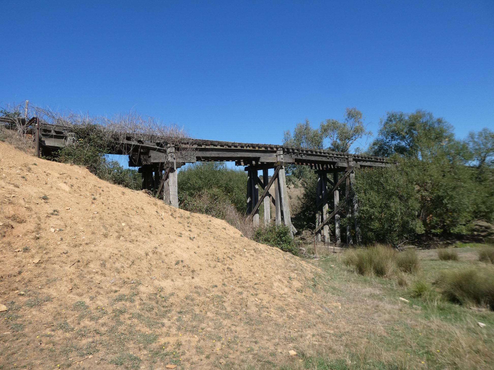 Mannus Creek Bridge along Tumbarumba to Rosewood Rail Trail