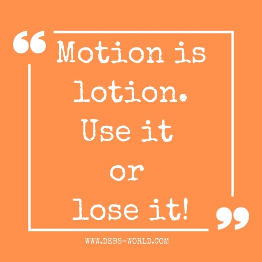 motion is lotion quote