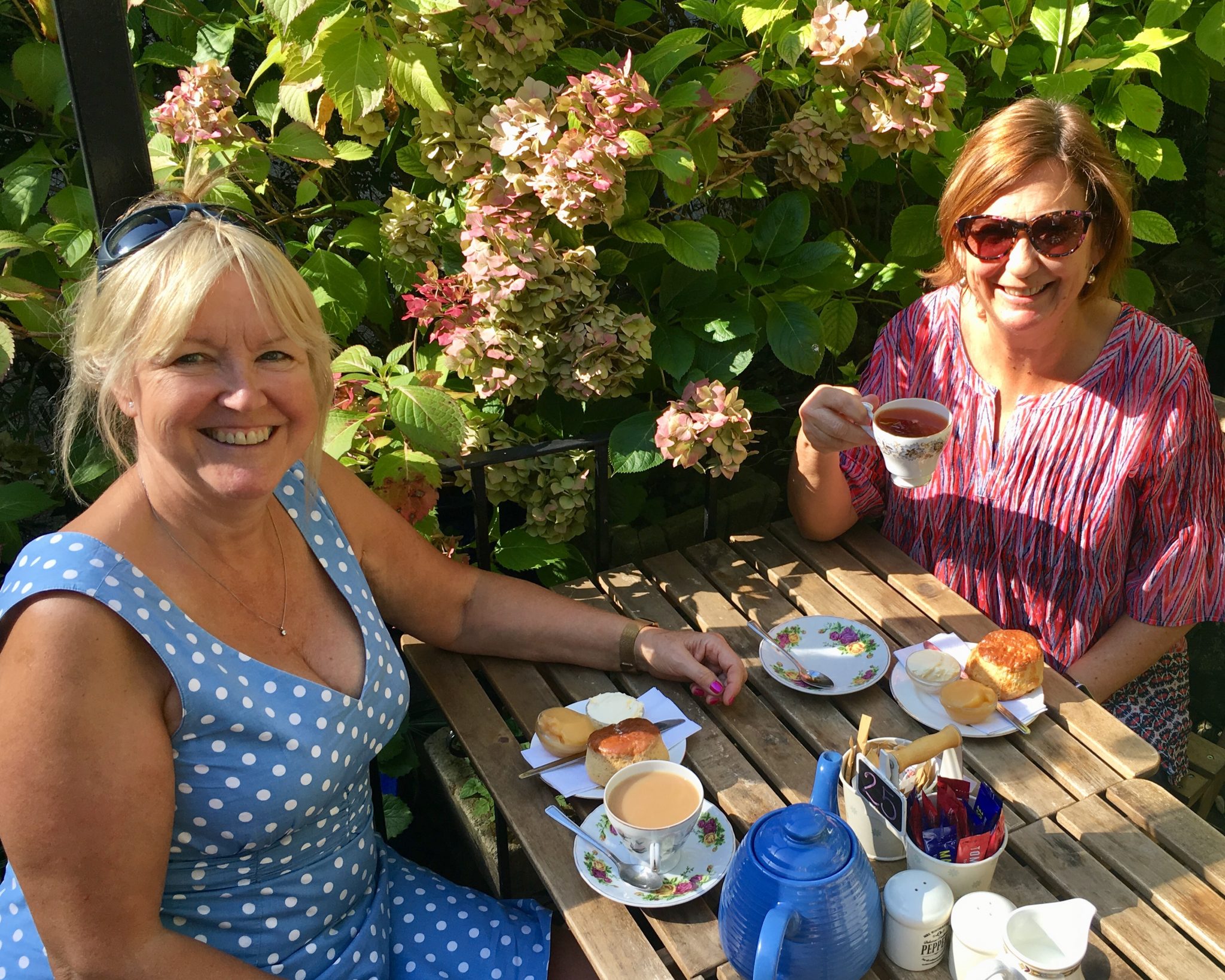 Afternoon tea with Shelley