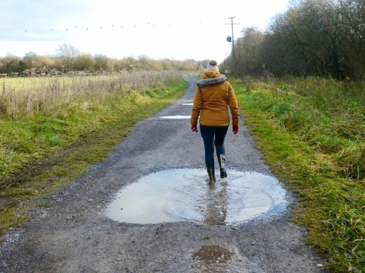 Jumping in puddles as I approach my last year in the 50s