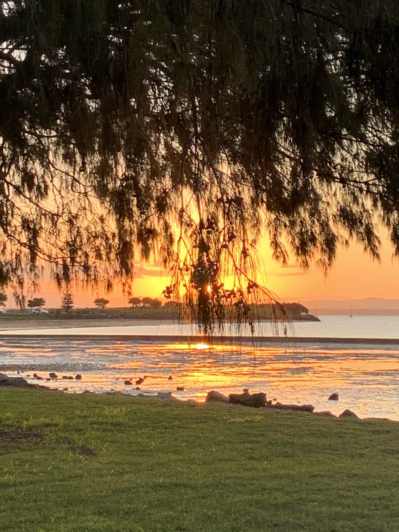 Sunset at Moreton Bay