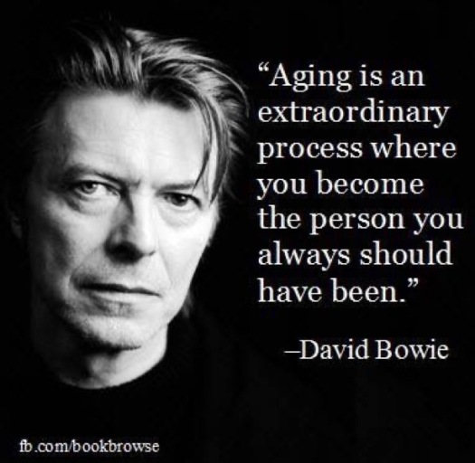 Bowie ageing quote
