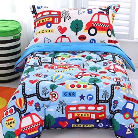 car bedding a gift for my grandson