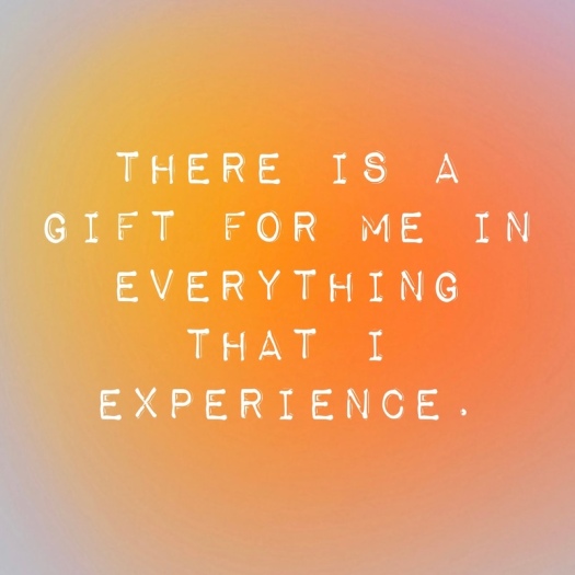 There is a gift for me quote