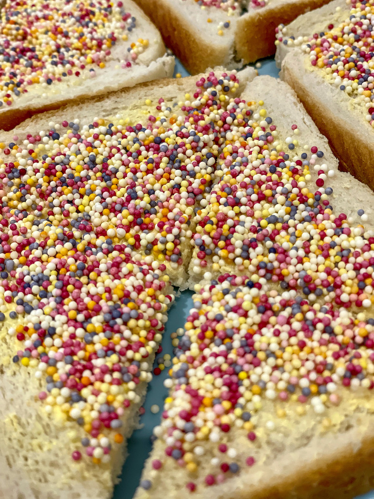 Fairy Bread for the party